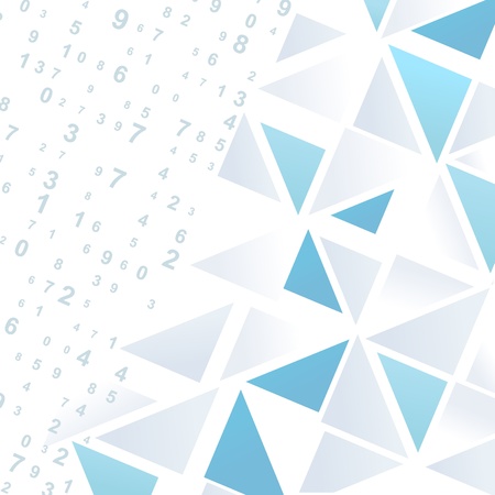 Abstract background from triangles. A vector illustrationのイラスト素材
