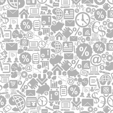 Grey background on a theme business. A vector illustrationのイラスト素材