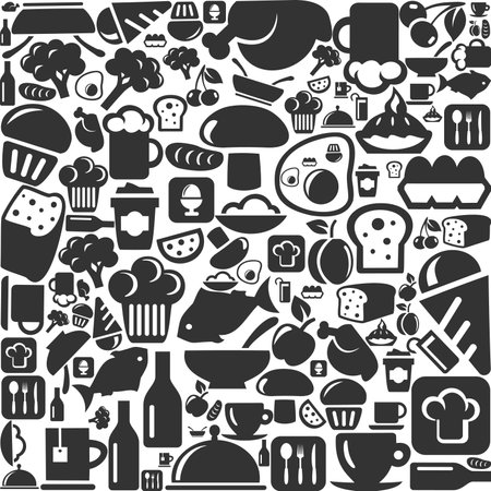 Background on a theme a foodstuff のイラスト素材
