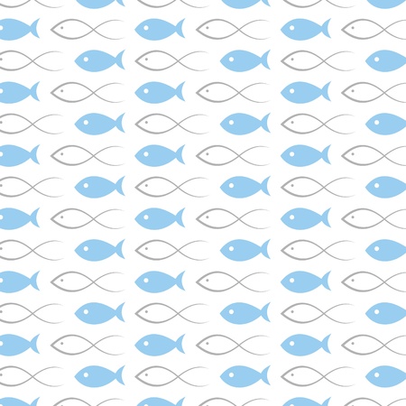 Background on a theme a fish  A vector illustrationのイラスト素材