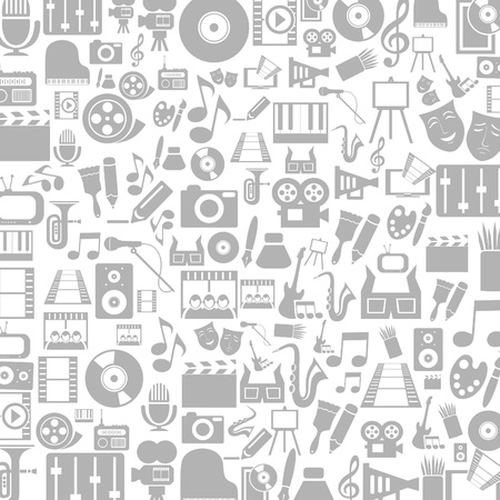 Background from art subjects. A  illustrationのイラスト素材