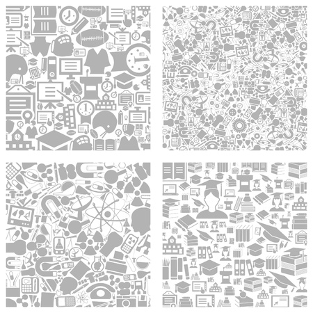 Background from technics and a science. A vector illustrationのイラスト素材