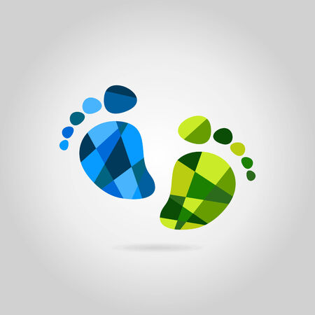 Children trace. A vector illustrationのイラスト素材