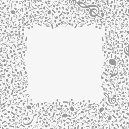 Frame against from notes. A vector illustrationのイラスト素材