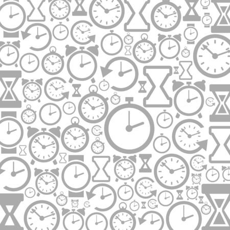 Grey Design layout of hours. A illustrationのイラスト素材