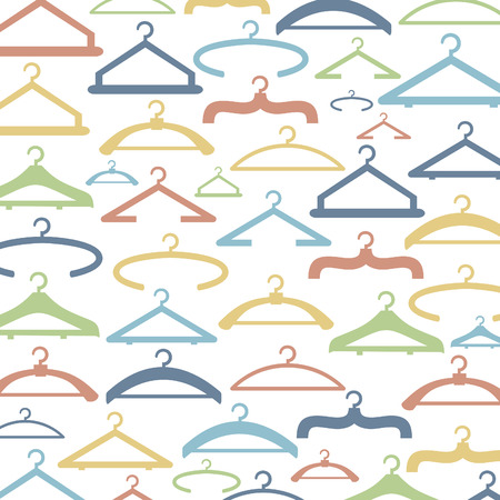 Background made of a hanger. A vector illustrationのイラスト素材