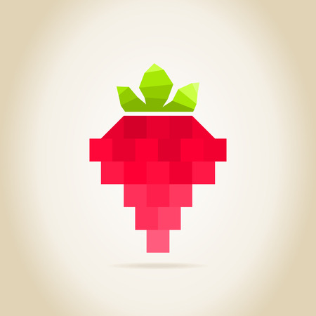 Red grapes on a grey backgroundのイラスト素材