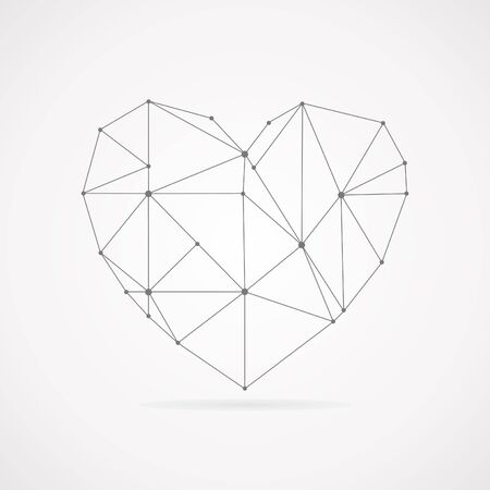 The frame of the heart.のイラスト素材