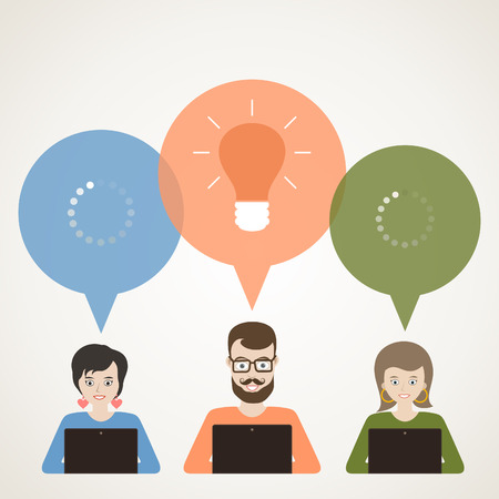 People business onlineのイラスト素材