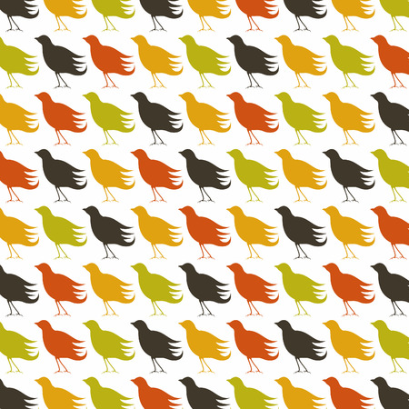Background collected from birds. A vector illustrationのイラスト素材