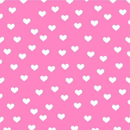 Background made of hearts. A vector illustrationのイラスト素材