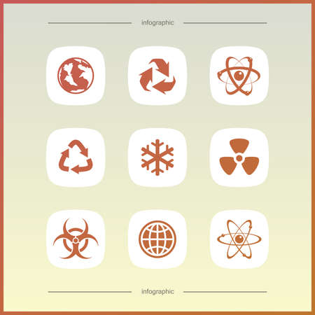 High quality  icon  set. Economics and finance.