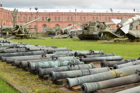 29.10.2016.Russia.Saint-Petersburg.The Museum features equipment and artillery of different times.のeditorial素材