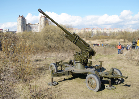 Anti-aircraft artillery in the army used in the defense of included with air.