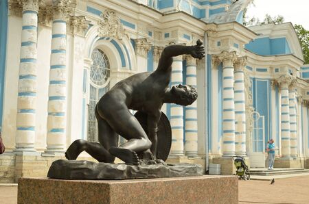 23.06.2016 .Russia.Pushkin.Catherine Park.In a historic Park presents the architectural and natural attractions.のeditorial素材