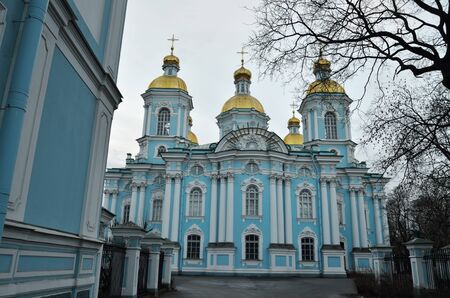 Old Christian Cathedral in the center of the city called naval Cathedral.の写真素材