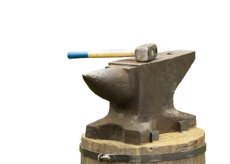Machine for forging works.A necessary tool in the work of a blacksmith.