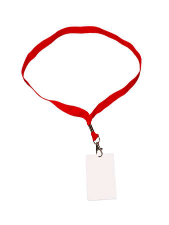 Rass with bright red lace, isolated on white color.の写真素材