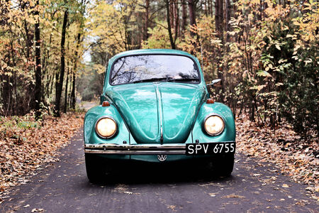 Volkswagen Beetle model 1300のeditorial素材