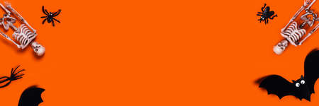 Web banner with a glass spray bottle on a white background surrounded by a lavender bouquet and the crystal of quartz.の写真素材