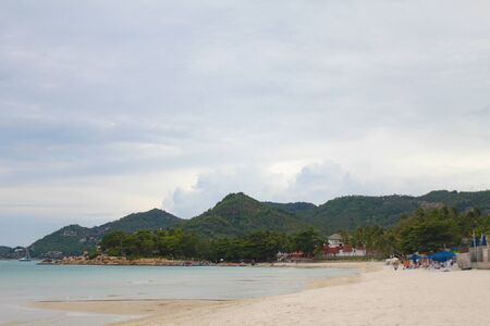 beautiful view of the sea and the sky.の写真素材
