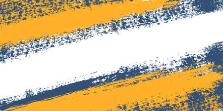 Grunge background.Brush paint vector. Strip paint .Roller brushes with colors paint for text .Abstract spot.のイラスト素材