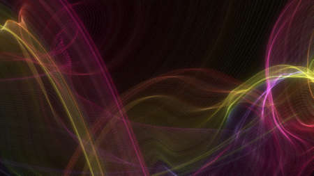 Abstract neon lines.Glowing lines.Bright colorful background from stripes.illustration.
