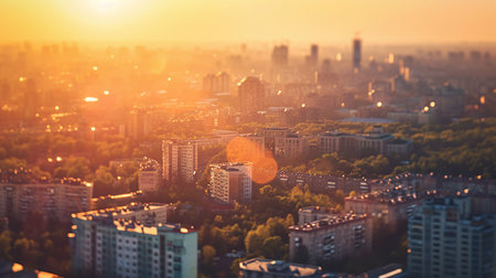 Cityscape. Architecture. At home. Generative ai.の素材