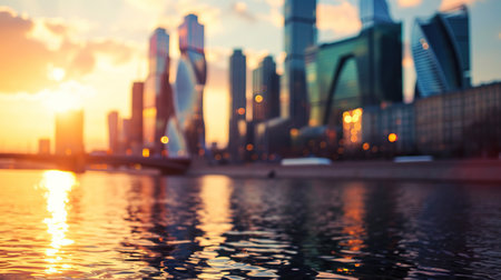 Cityscape. Architecture. At home. Generative ai.の素材