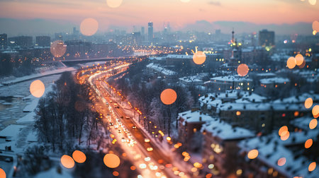 Cityscape. Architecture. At home. Generative ai.の素材