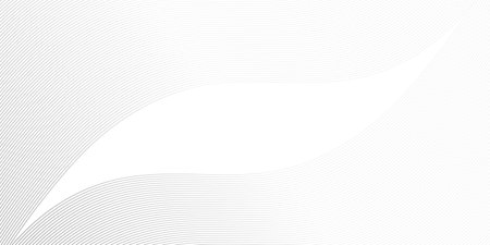 Abstract white background from lines. Wavy line drawing. Design element. Vector illustration.のイラスト素材