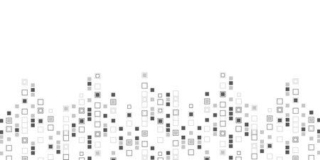 White abstract background. Modern engineering. Technology background. Vector illustration.のイラスト素材