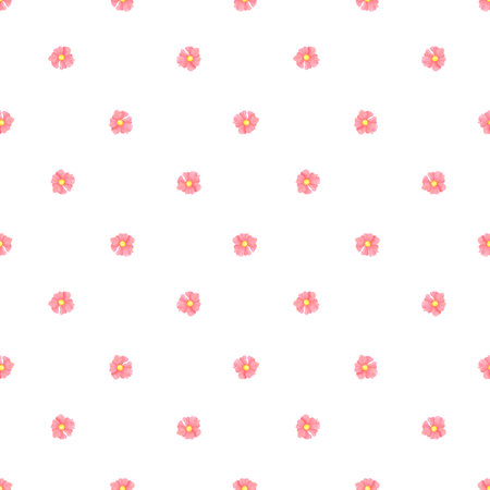 Hand drawn watercolor red poppy wildflowers seamless pattern. Flower of the field isolated on white background. Can be used for textile, fabric, scrapbook and other printed productsの写真素材