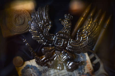 German iron eagle from the first world warの写真素材