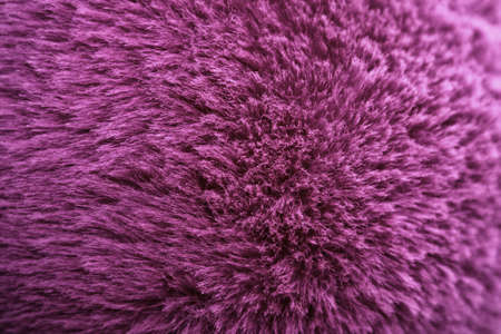 Pink wool macroの写真素材