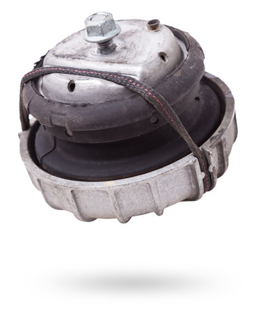 A car spare part for installing the engine - engine support. Spare parts catalog for advertising.の写真素材
