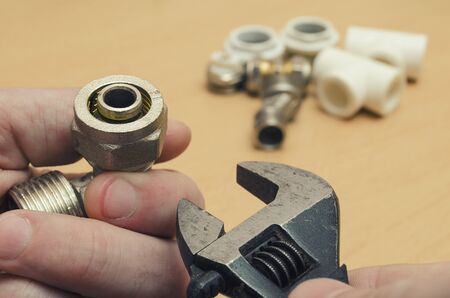 Wizard prepares for installation of pipe fittings