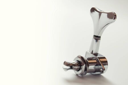 tuner, tuning device for basses on a light backgroundの写真素材