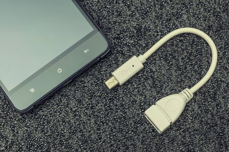 OTG cable for your phone, charging, and phone