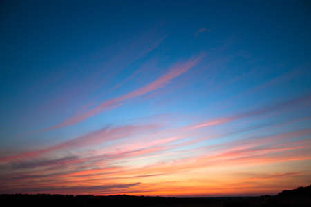 incredibly beautiful sunset, clouds at sunset, colorful sunset, clouds