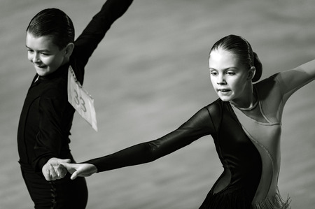Bila Tserkva, Ukraine. February 22, 2013 International open dance sport competition Stars of Ukraine...