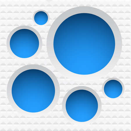 Abstract plastic background with circlesのイラスト素材