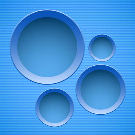 Round banners  Perfect for your business presentationsのイラスト素材