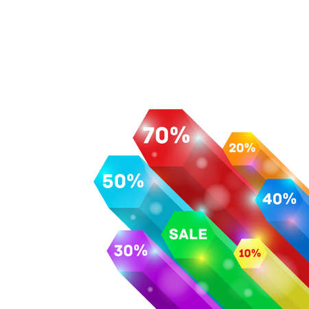 Sale now on, design template  Backgroundのイラスト素材