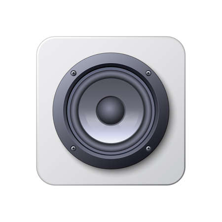 Sound speaker iconのイラスト素材