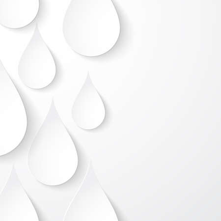 Paper water drop abstract background  のイラスト素材