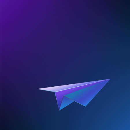 Abstract background with airplane Vector illustrationのイラスト素材