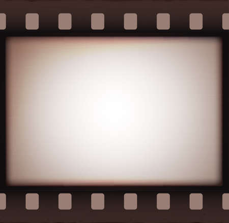 Vintage retro old film strip backgroundのイラスト素材