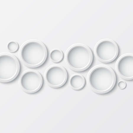 Abstract background with circles. Perfect for your presentations. Vector illustrationのイラスト素材