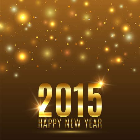 Happy New Year 2015 celebration background. Vector illustrationのイラスト素材